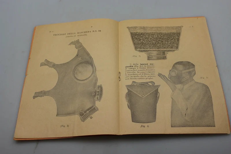 RS38 Gasmasken-Bedienungsanleitung