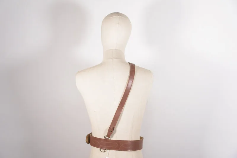 „Sam Browne“ Offiziers-REI-WW2-Gürtel