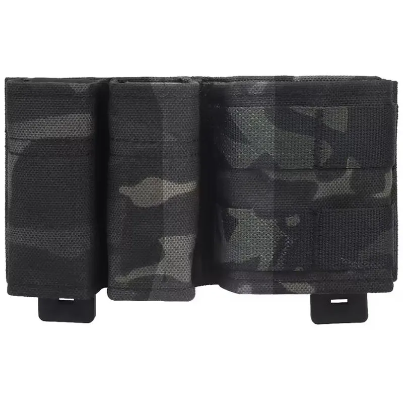 Taktische 1+2 KYWI Replica Magazintasche – Shorty-Pouch mit Kydex-Einsatz für 5.56 & 9mm (MOLLE-kompatibel)