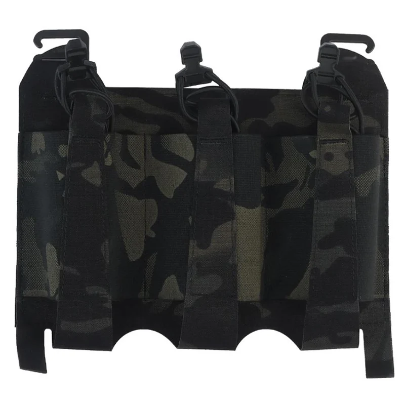 Low-Profile Triple Elastic AR Front Flap – G-Hook-kompatibel & ultra-flach (für 5.56 / 7.62 Magazine)