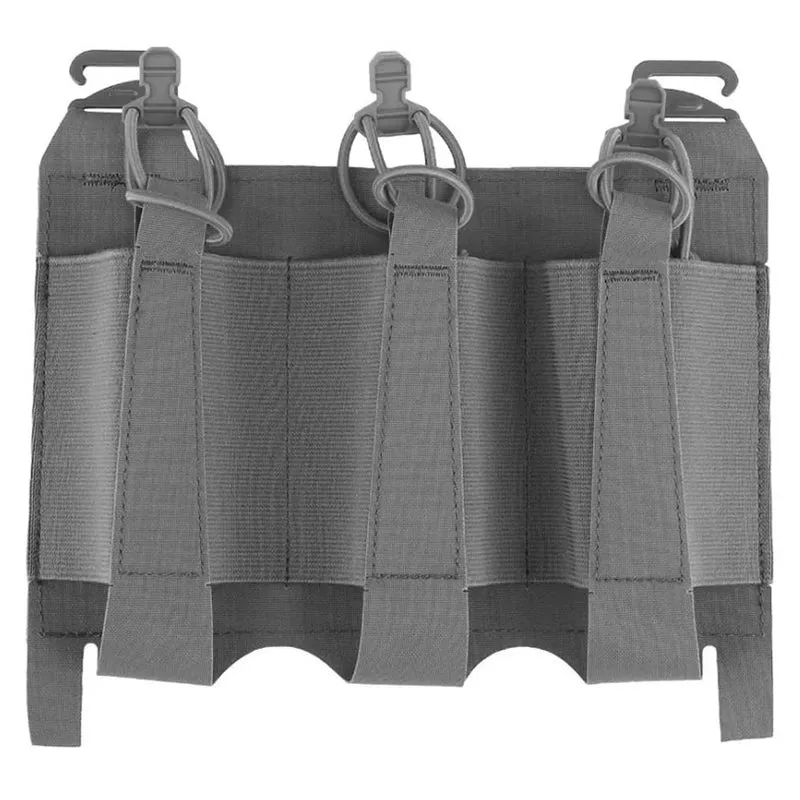 Low-Profile Triple Elastic AR Front Flap – G-Hook-kompatibel & ultra-flach (für 5.56 / 7.62 Magazine)