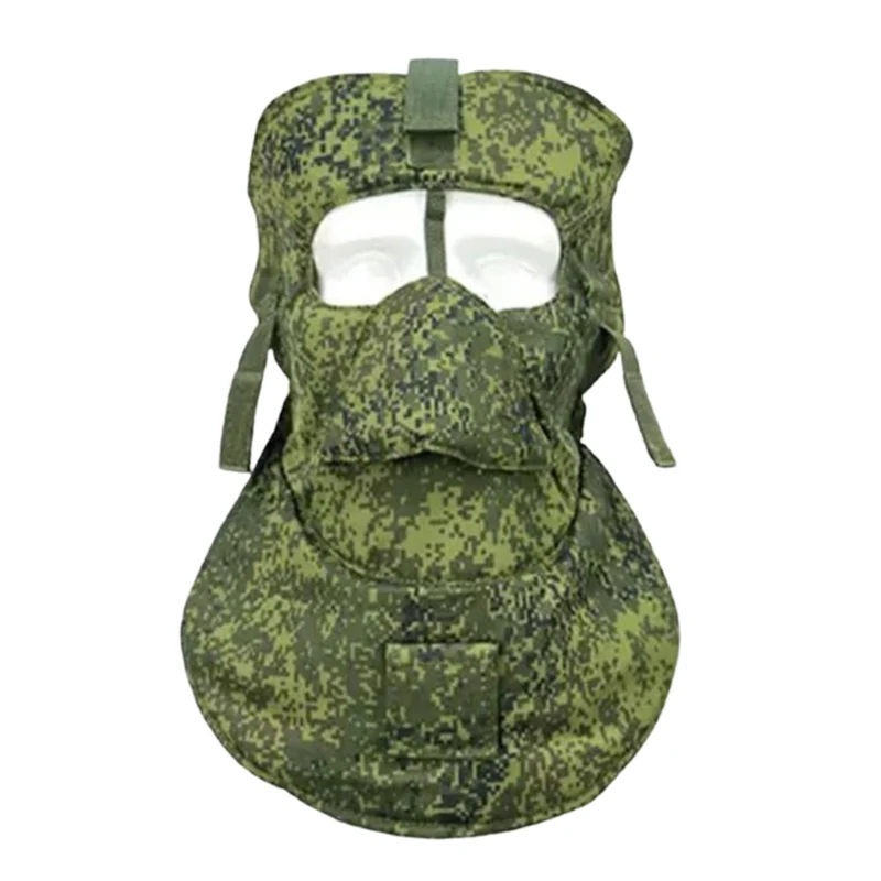 6B49 Replika Gesichts- & Halsschutzmaske – Schutzüberzug im Digital Flora Tarnmuster (Russisches Design, Airsoft & Ratnik Cosplay)