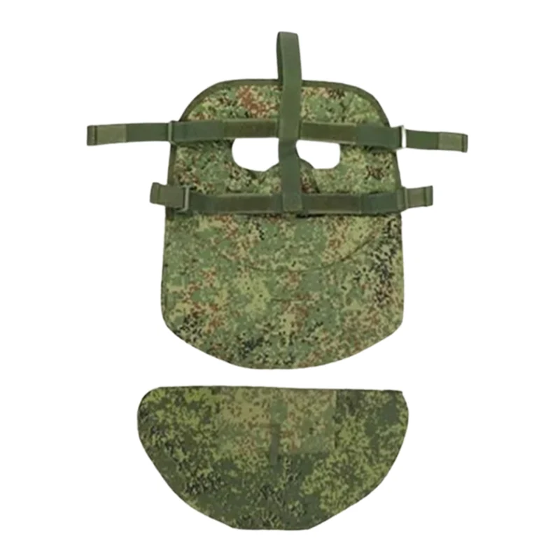 6B49 Replika Gesichts- & Halsschutzmaske – Schutzüberzug im Digital Flora Tarnmuster (Russisches Design, Airsoft & Ratnik Cosplay)