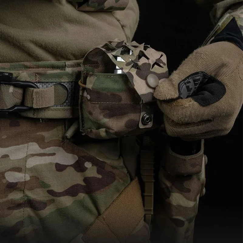 Multifunktionale SPUD Frag Grenade Pouch – MOLLE-kompatibel & komprimierbar (für M67, ZYN, Handfesseln, Batterien u. v. m.)