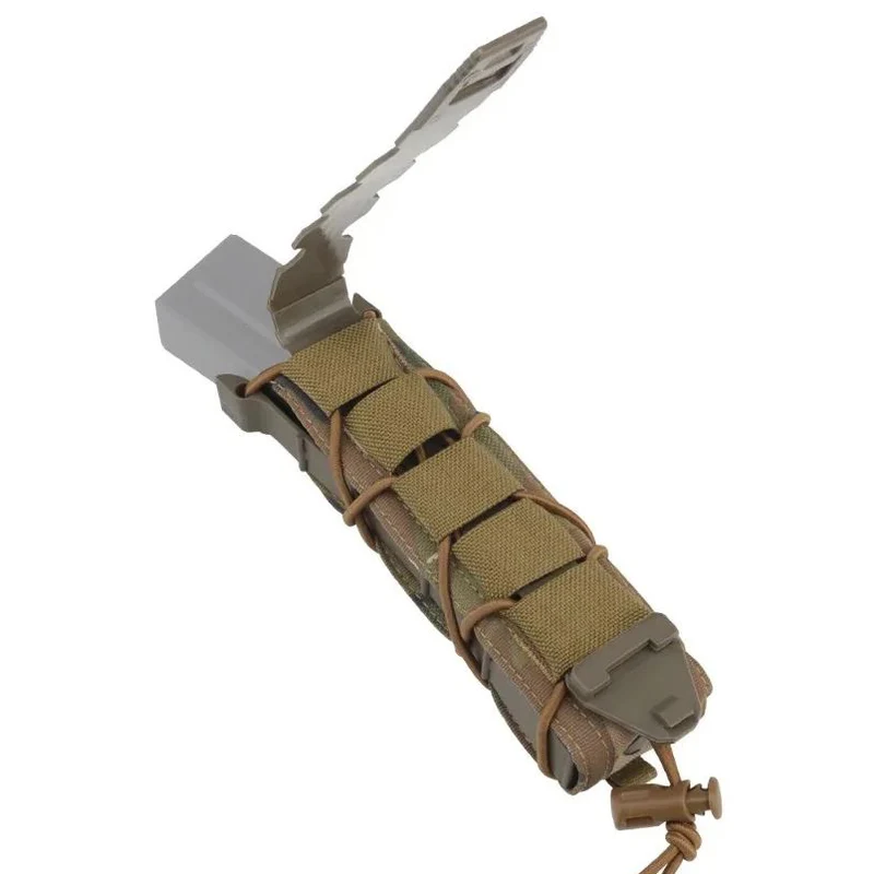 Taktische MP5/MP7 Magazintasche – MOLLE-kompatibel & elastisch verstellbar (für 9mm/10mm SMG-Magazine wie MP5, B&T, CZ Scorpion, UZI)
