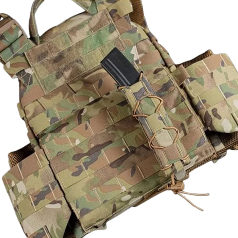 Taktische MP5/MP7 Magazintasche – MOLLE-kompatibel & elastisch verstellbar (für 9mm/10mm SMG-Magazine wie MP5, B&T, CZ Scorpion, UZI)