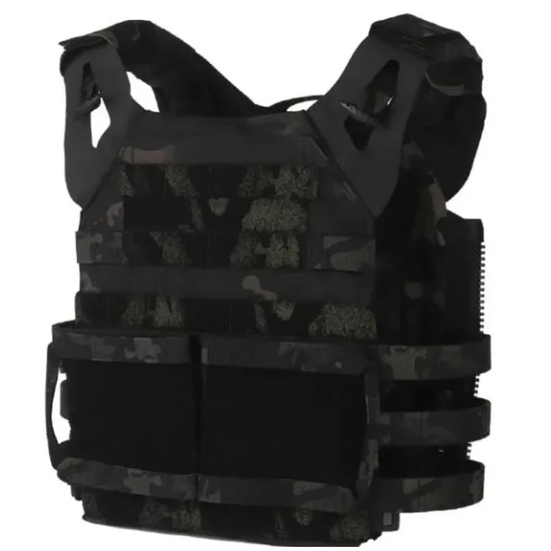 Leichte JPC 2.0 Replika Plattenträger-Weste – modulare Low-Profile-Weste für Airsoft & Training (kompatibel mit AVS Flaps, Zip-On Panels, MOLLE)