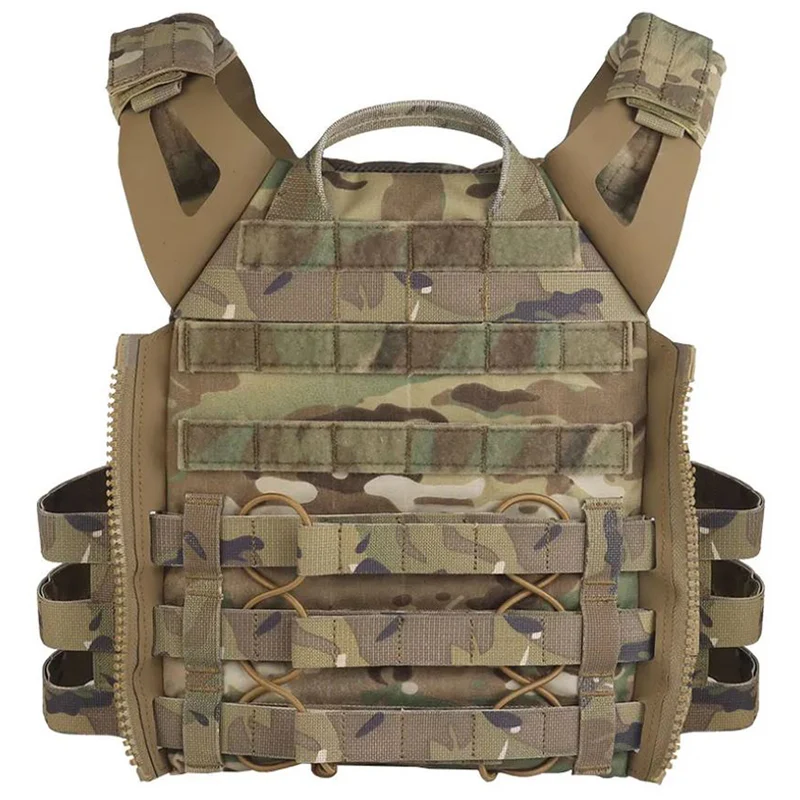 Leichte JPC 2.0 Replika Plattenträger-Weste – modulare Low-Profile-Weste für Airsoft & Training (kompatibel mit AVS Flaps, Zip-On Panels, MOLLE)