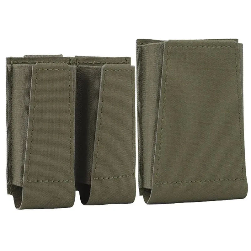 Taktisches Magazintaschen-Set für Gewehr & Pistole – MOLLE-kompatibel (Replika im GBRS Stil)