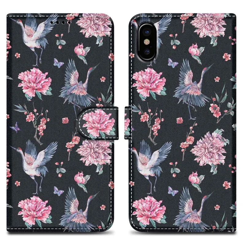 Cadorabo Hülle kompatibel mit Apple iPhone X / XS Etui Case Cover