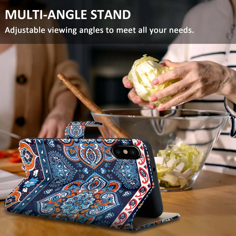 Cadorabo Hülle kompatibel mit Apple iPhone X / XS Etui Case Cover