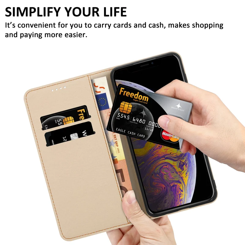 Cadorabo Hülle kompatibel mit Apple iPhone X / XS Etui Case Cover