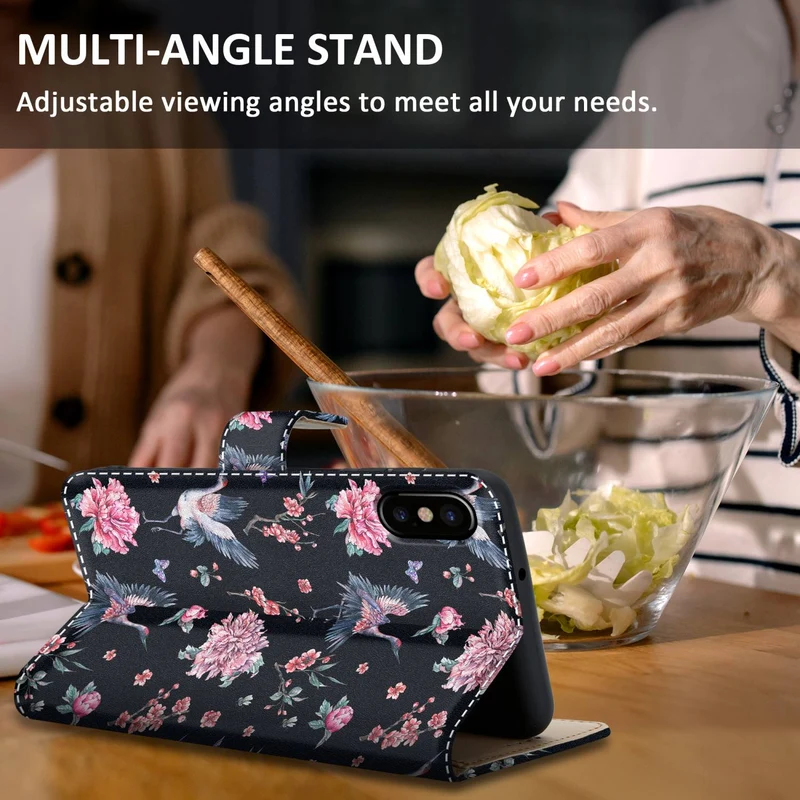 Cadorabo Hülle kompatibel mit Apple iPhone X / XS Etui Case Cover