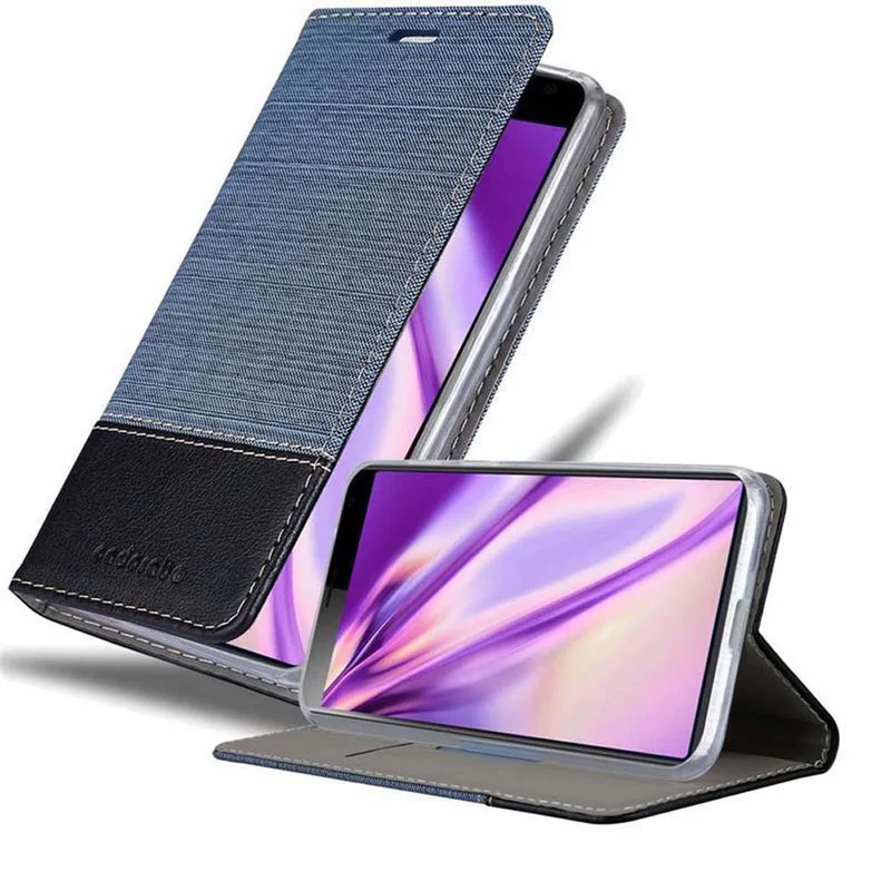Cadorabo Hülle kompatibel mit Sony Xperia 10 / Xperia XA3 Schutzhülle mit Magnetverschluss, Standfunktion und Kartenfach