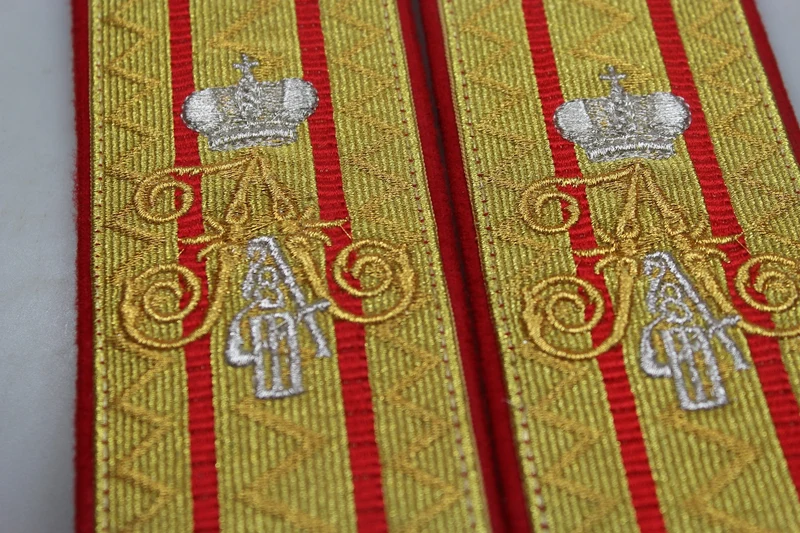 Repro russischer kaiserlicher Schulterpolster