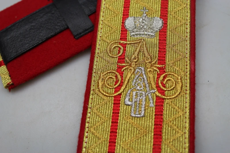 Repro russischer kaiserlicher Schulterpolster