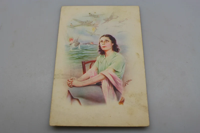 Ungarische Postkarte aus dem 2. Weltkrieg