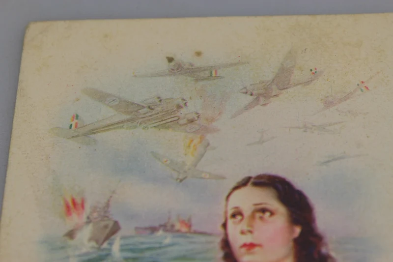 Ungarische Postkarte aus dem 2. Weltkrieg