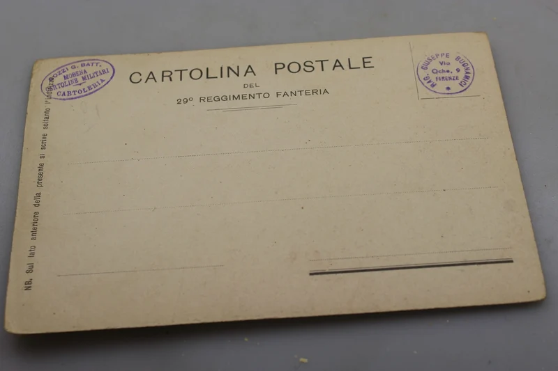 Postkarte 29. Infanterieregiment REI