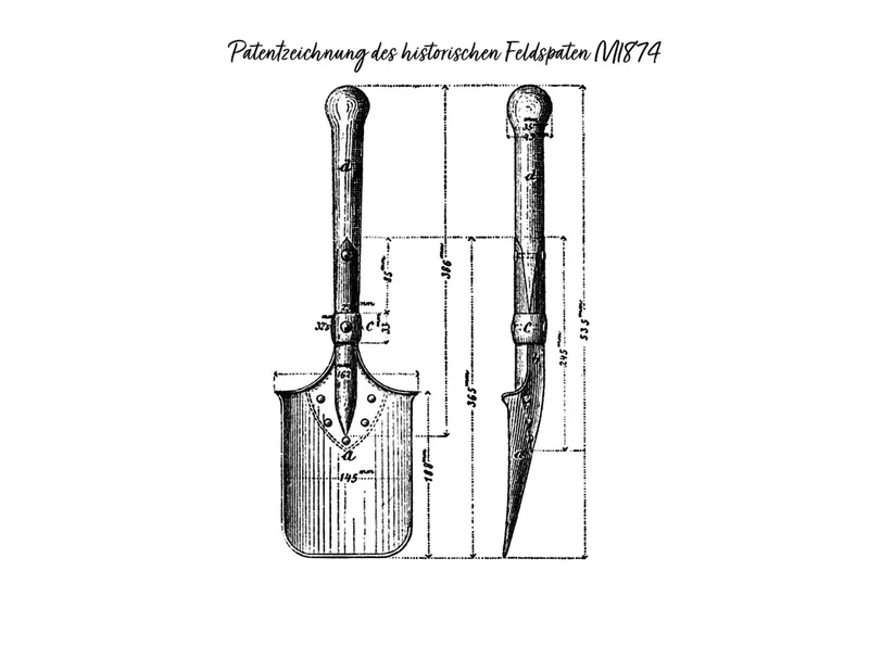 Böker Plus Shovel M1874