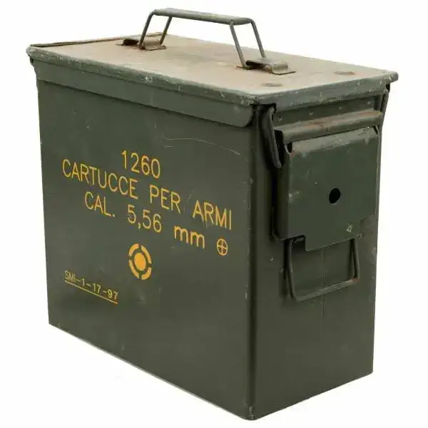 Munitionskiste PA19 Cal. 5.56 gebraucht