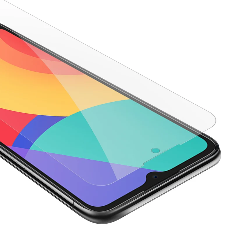 Cadorabo Panzer Folie kompatibel mit Alcatel 1S 2021 / 3L 2021 - Schutzfolie Gehärtetes (Tempered) Display-Schutzglas in 9H Härte mit 3D Touch Kompatibilität