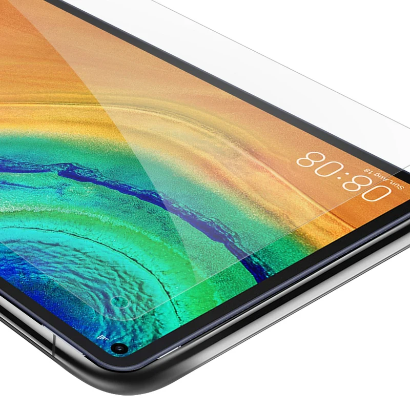 Cadorabo Panzer Folie kompatibel mit Huawei MatePad PRO (10.8 Zoll) Gehärtetes (Tempered) Display-Schutzglas in 9H Härte mit 3D Touch Kompatibilität