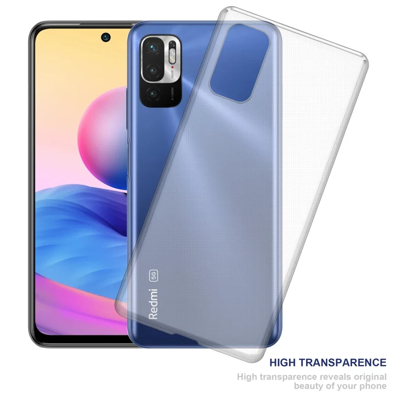 Cadorabo Hülle kompatibel mit Xiaomi RedMi NOTE 10 5G / POCO M3 PRO 5G Schutzhülle aus flexiblem TPU Silikon