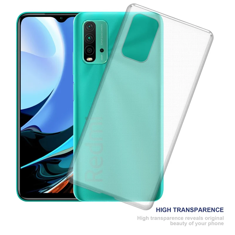 Cadorabo Hülle kompatibel mit Xiaomi RedMi 9T / POCO M3 Schutzhülle aus flexiblem TPU Silikon