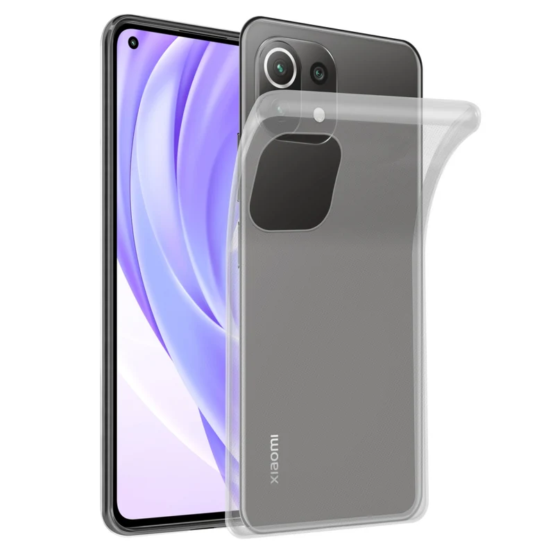 Cadorabo Hülle kompatibel mit Xiaomi Mi 11 LITE (4G / 5G) / 11 LITE NE Schutzhülle aus flexiblem TPU Silikon