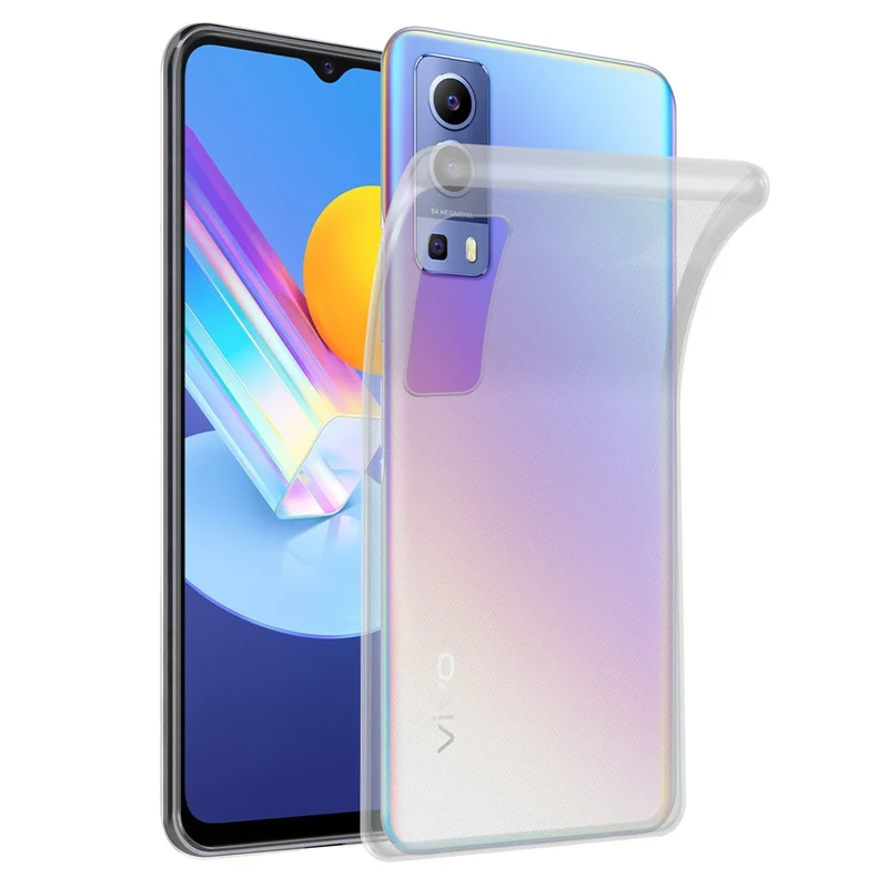 Cadorabo Hülle kompatibel mit Vivo Y52 5G / Y72 5G Schutzhülle aus flexiblem TPU Silikon