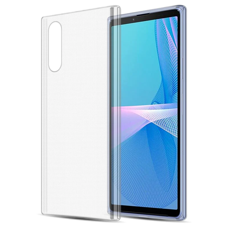 Cadorabo Hülle kompatibel mit Sony Xperia 10 III Schutzhülle aus flexiblem TPU Silikon