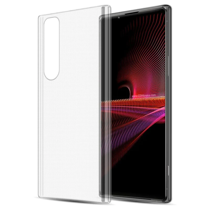 Cadorabo Hülle kompatibel mit Sony Xperia 1 III Schutzhülle aus flexiblem TPU Silikon