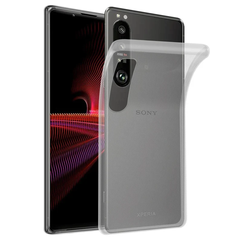 Cadorabo Hülle kompatibel mit Sony Xperia 1 III Schutzhülle aus flexiblem TPU Silikon