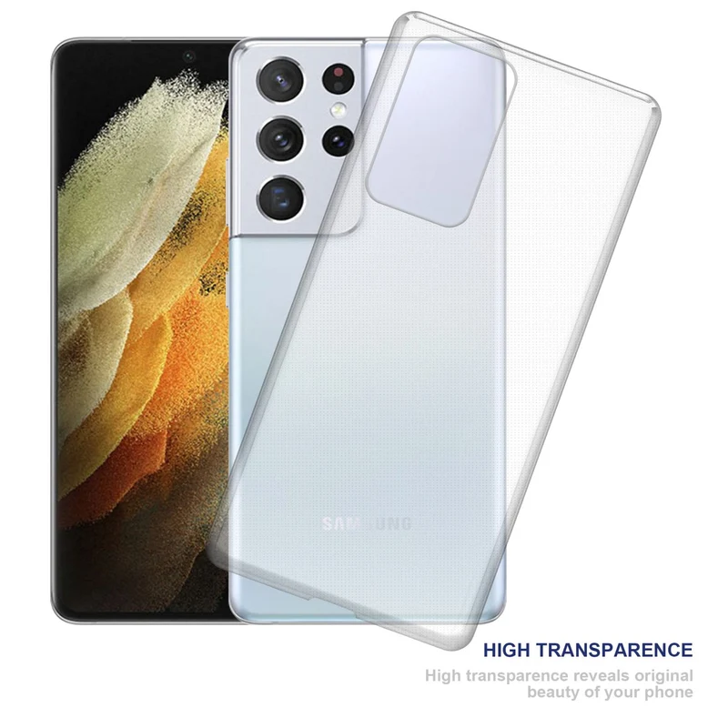 Cadorabo Hülle kompatibel mit Samsung Galaxy S22 ULTRA Schutzhülle aus flexiblem TPU Silikon