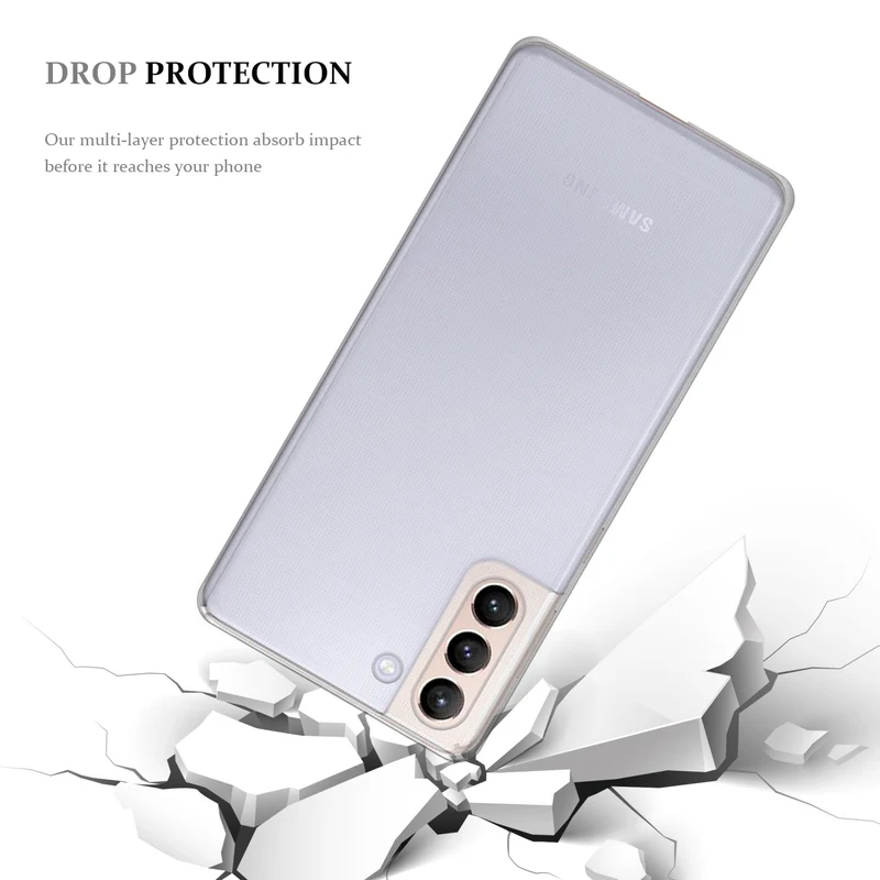 Cadorabo Hülle kompatibel mit Samsung Galaxy S22 PLUS Schutzhülle aus flexiblem TPU Silikon