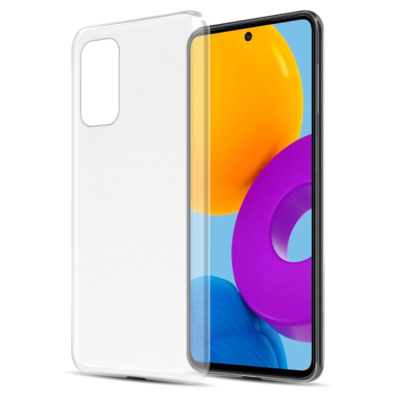 Cadorabo Hülle kompatibel mit Samsung Galaxy M52 5G Schutzhülle aus flexiblem TPU Silikon