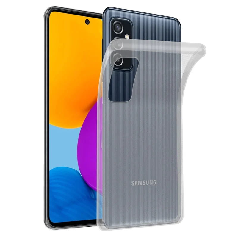 Cadorabo Hülle kompatibel mit Samsung Galaxy M52 5G Schutzhülle aus flexiblem TPU Silikon