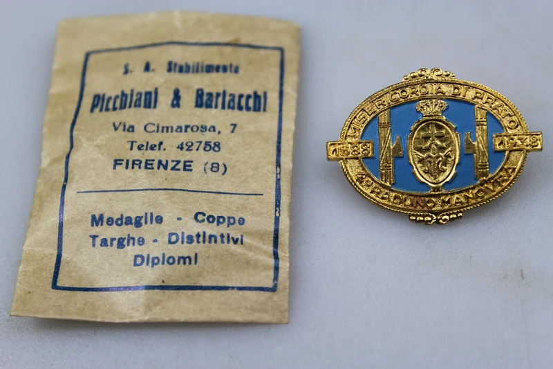 Abzeichen Barmherzigkeit von Prato 1588/1938