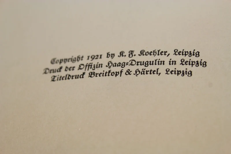 „Scapa Flow“ Admiral v. Reuter – 1922