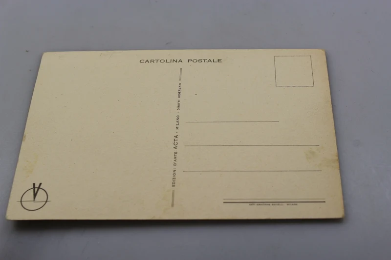 Illustrierte antibolschewistische Postkarte