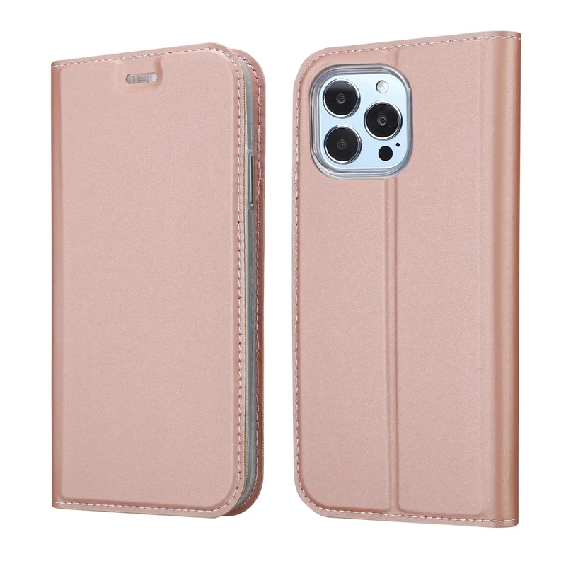 Cadorabo Hülle kompatibel mit Apple iPhone 13 PRO MAX Schutzhülle mit Magnetverschluss, Standfunktion und Kartenfach