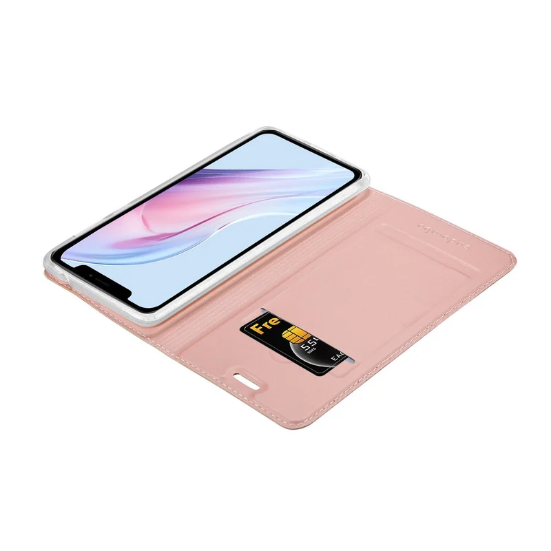 Cadorabo Hülle kompatibel mit Apple iPhone 13 PRO MAX Schutzhülle mit Magnetverschluss, Standfunktion und Kartenfach