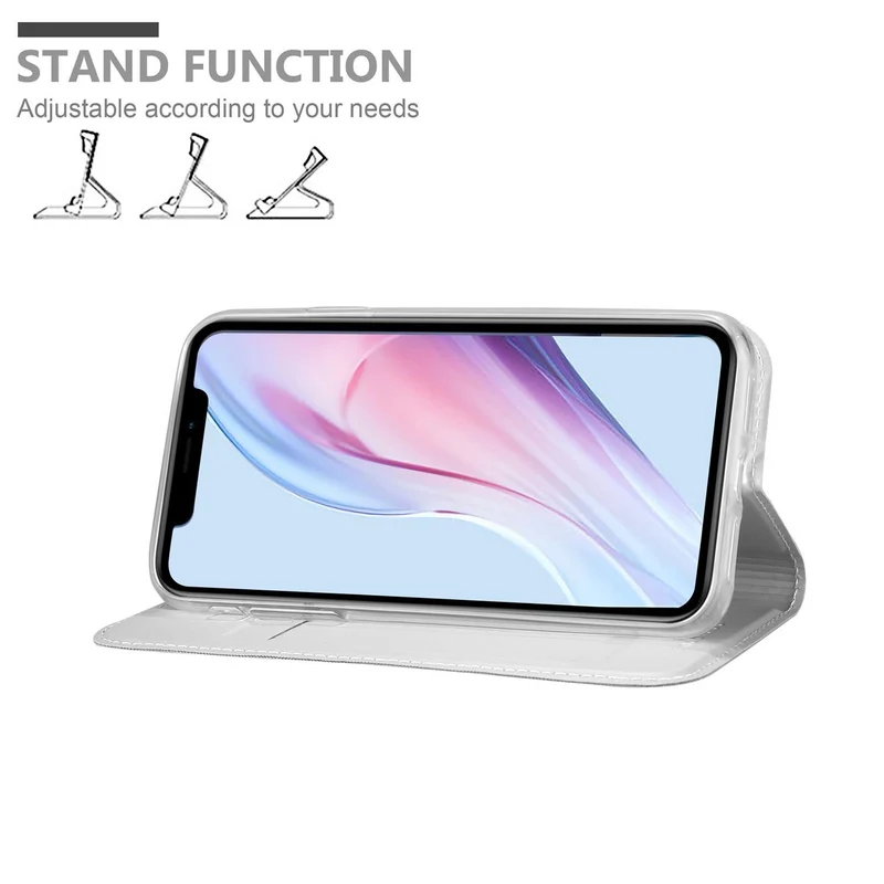 Cadorabo Hülle kompatibel mit Apple iPhone 13 PRO MAX Schutzhülle mit Magnetverschluss, Standfunktion und Kartenfach