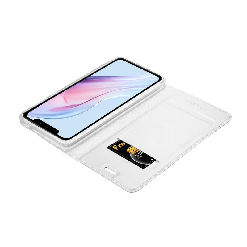 Cadorabo Hülle kompatibel mit Apple iPhone 13 Schutzhülle mit Magnetverschluss, Standfunktion und Kartenfach