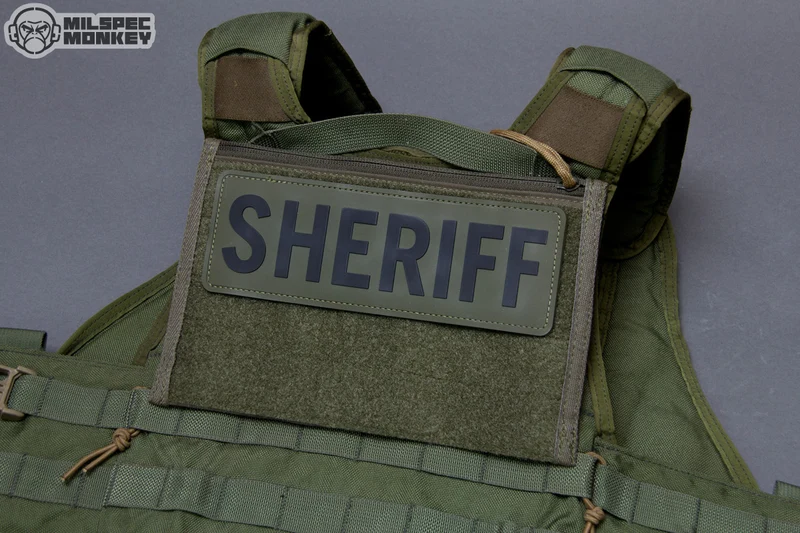 Mil Spec Monkey Patch PVC SHERIFF 25,5x7,5cm