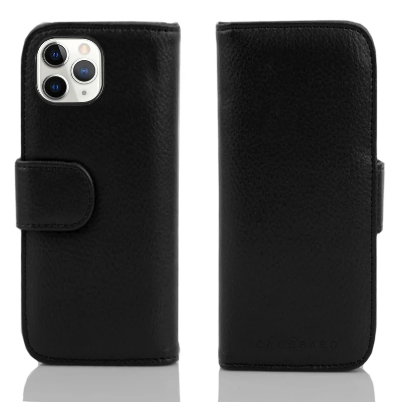Cadorabo Hülle kompatibel mit Apple iPhone 13 PRO MAX Schutzhülle mit Magnetverschluss und 3 Kartenfächern