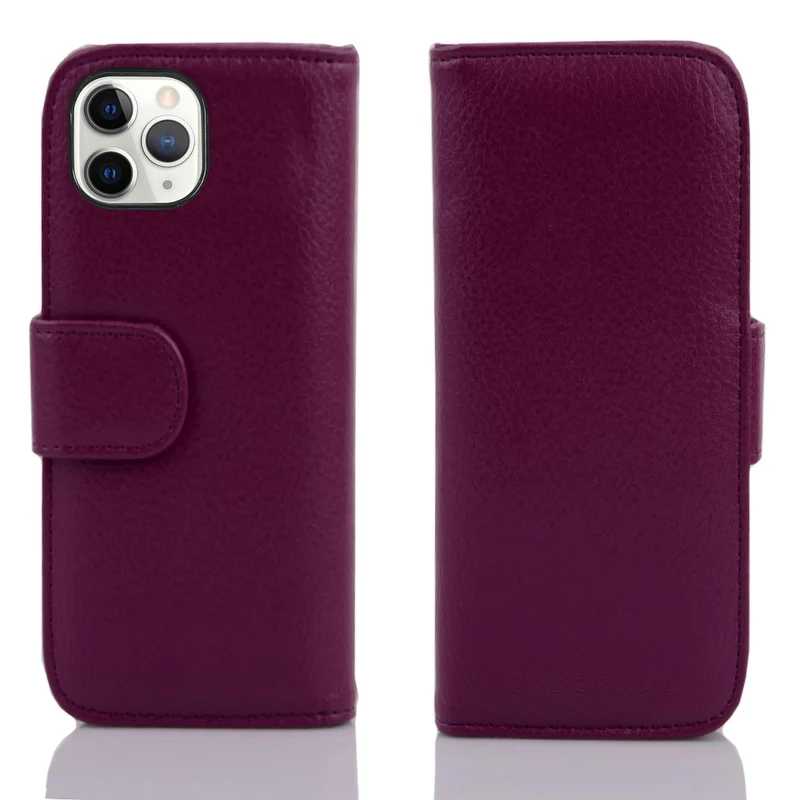 Cadorabo Hülle kompatibel mit Apple iPhone 13 PRO MAX Schutzhülle mit Magnetverschluss und 3 Kartenfächern