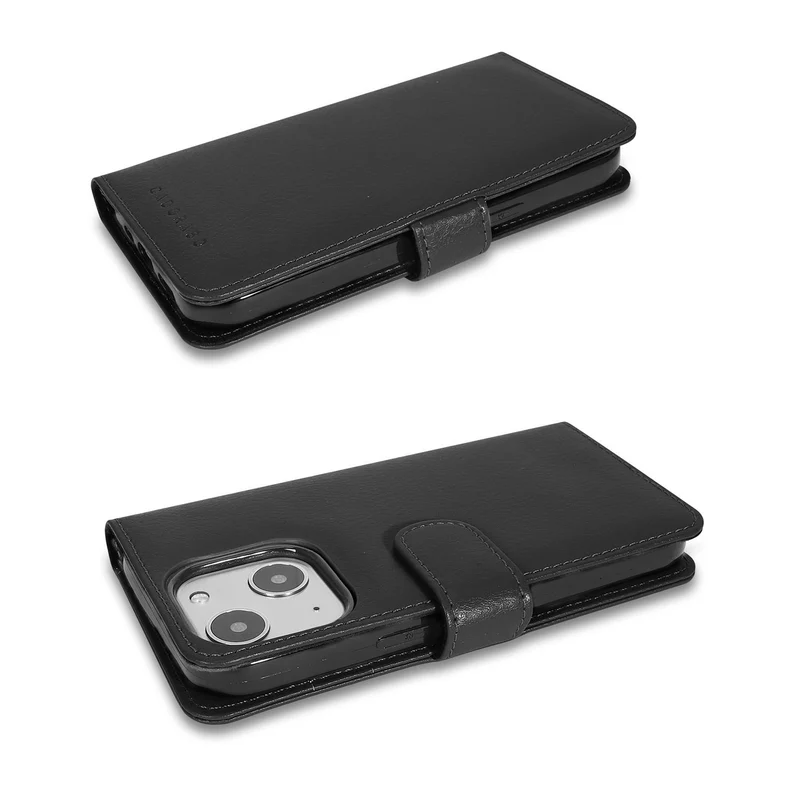 Cadorabo Hülle kompatibel mit Apple iPhone 13 Schutzhülle mit Magnetverschluss und 3 Kartenfächern