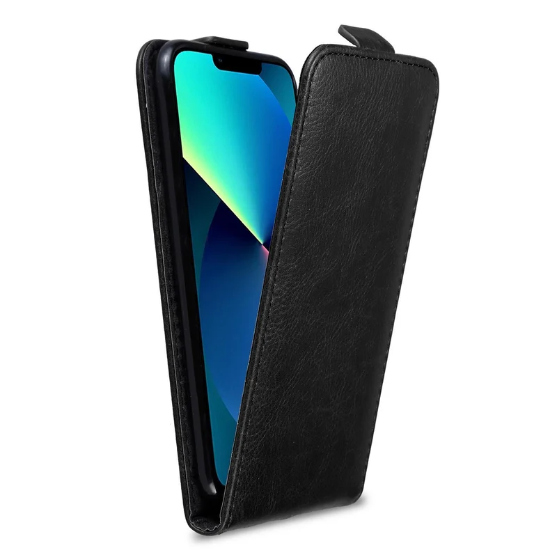 Cadorabo Hülle kompatibel mit Apple iPhone 13 PRO MAX Schutzhülle im Flip Design aus glattem Kunstleder